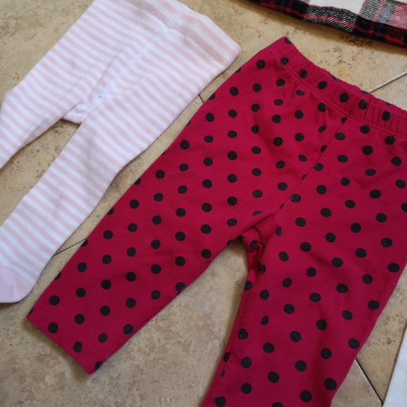 Baby Girl Bundle Dress - Romper - Tights - Picture 6 of 14